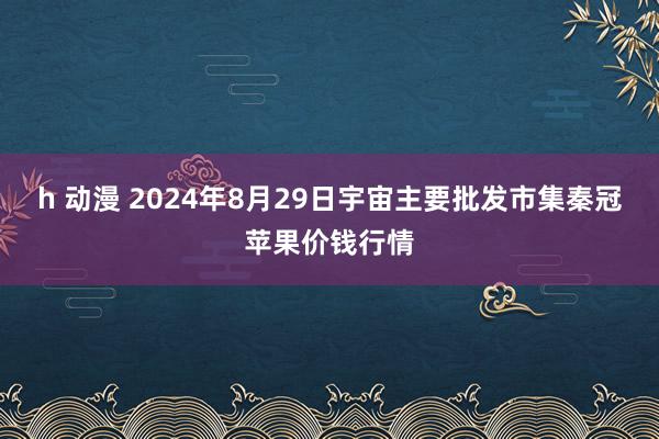 h 动漫 2024年8月29日宇宙主要批发市集秦冠苹果价钱行情